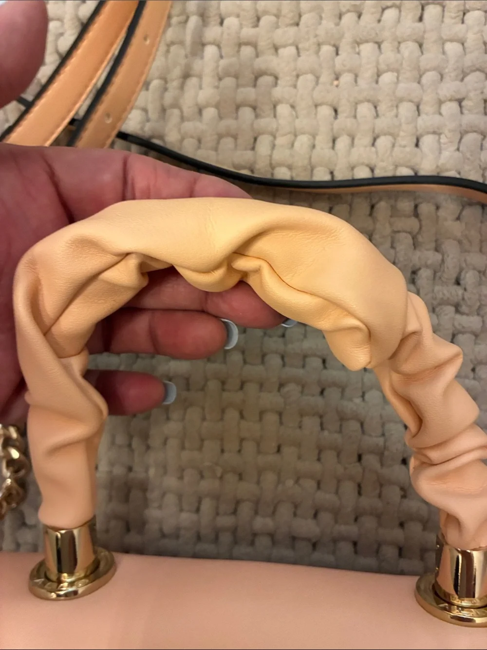 Aldo Pink to‎ Peach Ombre Top-Handle Satchel